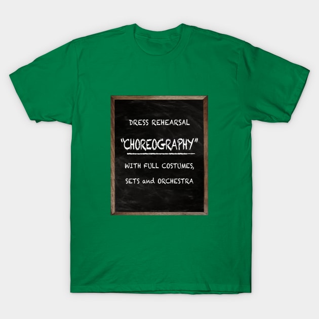 Choreography T-Shirt by Vandalay Industries